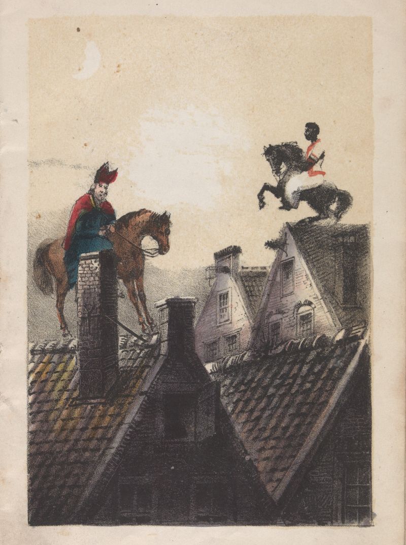 Sint Nikolaas en zijn knecht Jan Schenkman
